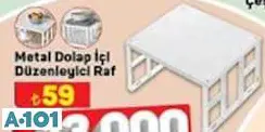 METAL DOLAP İÇİ DÜZENLEYİCİ RAF METAL DOLAP İÇİ DÜZENLEYİCİ RAF